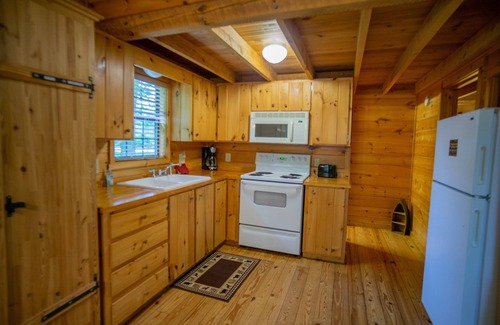 Helen Cabin | Cozy Cabin with Hot tub - Short walk to downtown. Roku tv.