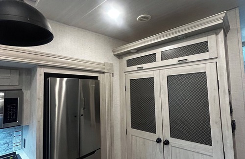 Yulee RV Rental | Cozy Camper on a mini farm with marsh front views!