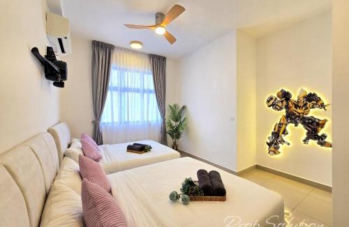 Central District Apartment | Cozy Central City 4BR Suite near JB CIQ 12Pax