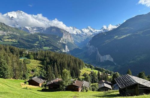Wengen Apartment | Cozy Chalet in Wengen with best views
