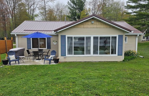 Long Lake House | Cozy/clean 3 BR Lakefront Cottage on N Dease Lake. 50' frontage-sandy swim area.