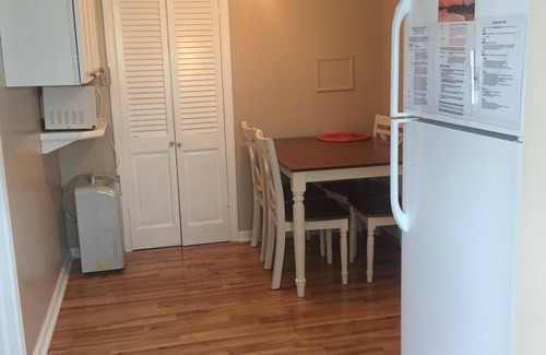 Cape May Condo | Cozy Condo steps to the beach. 3 BR, 2 BA, Reserved parking and Outdoor Shower.