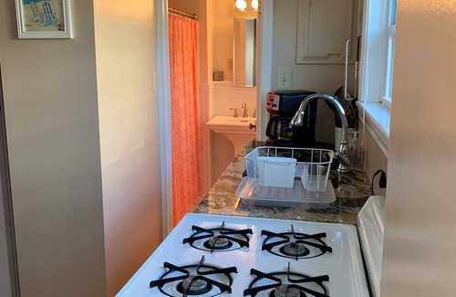 Cape May Condo | Cozy Condo steps to the beach. 3 BR, 2 BA, Reserved parking and Outdoor Shower.