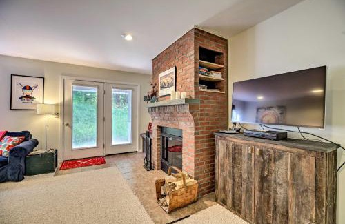 East Burke Apartment | Cozy Condo with Patio, Walk to Burke Mountain!