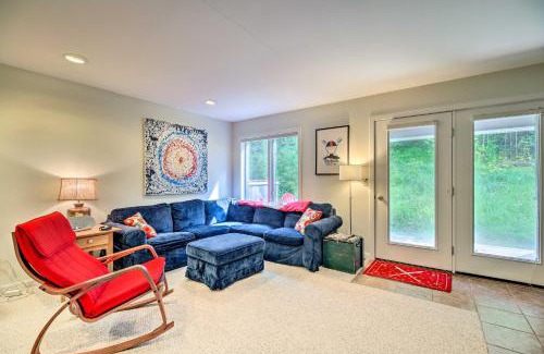 East Burke Apartment | Cozy Condo with Patio, Walk to Burke Mountain!