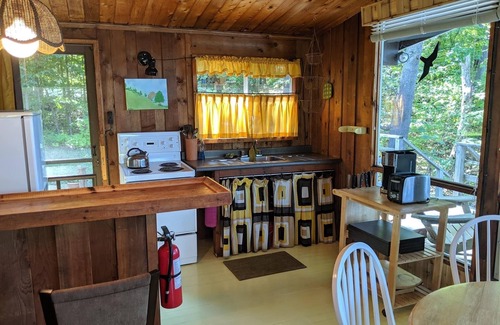 Newboro Cottage | Cozy Cottage available on quiet island surrounded by beautiful lake & fishing!