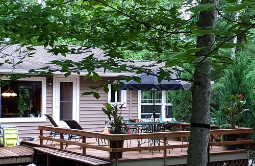 Charlevoix Cottage | Cozy Cottage on a Private Wooded Lot, Steps From Lake Charlevoix Waterfront!