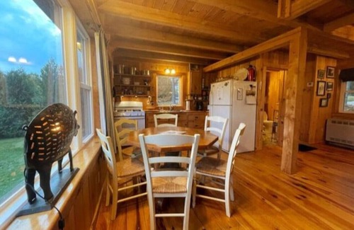 Belgrade Cabin | Cozy Cove Cottage Winter Rental Available