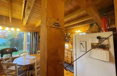 Belgrade Cabin | Cozy Cove Cottage Winter Rental Available