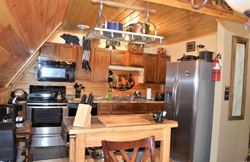 Chalet Village Ski Chalet | Cozy Creekside A-Frame -Sarah's Deer Haven.