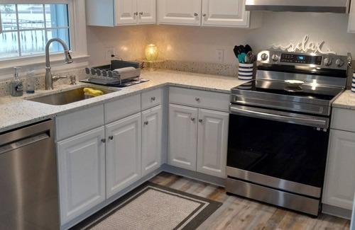 Ogden House | Cozy Creekside Retreat with Private Pier, Gazebo and Water Access!