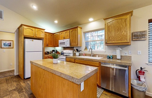 Kings Beach House | Cozy, enchanting retreat with hot tub, stunning deck, & balcony - close to beach