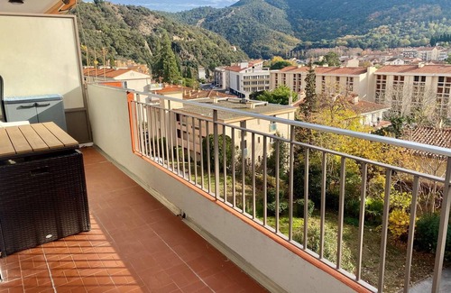 Amelie-les-Bains-Palalda Apartment | Cozy F2 Apartment with Terrace, Parking, WiFi - Close to Thermal Baths and Town Center