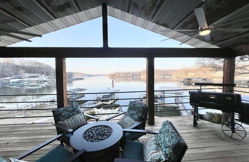 Rocky Mount House | Cozy family home, beautiful views, private dock and open boat slip!
