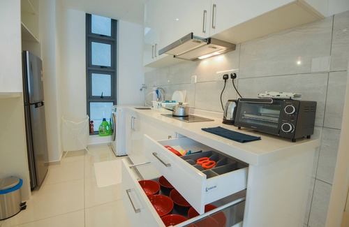 Chinatown Condo | Cozy Family Room 500mMRT Pavillion BukitBintang mk