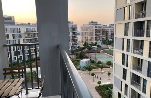 Dubai Production City Apartment | Cozy Haven retreat resort lifestyle retreat in coveted Midtown Community n