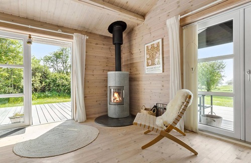 Knebel House | Cozy home in Knebel with sauna
