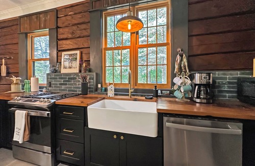 Aitkin House | Cozy Lake Cabin in Restored 1894 Schoolhouse—Perfect Escape.
