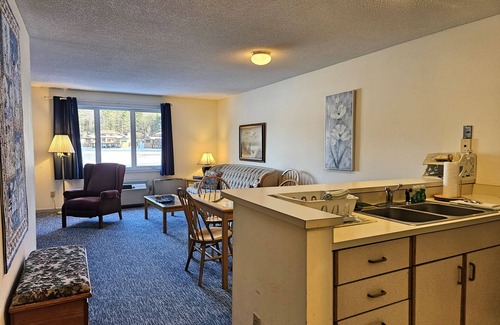North Woodstock Condo | Cozy, lake & mountain views, AC, TV/DVD, pool/fitness club. D0045 by LRS