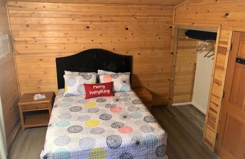 The Village Cabin | Cozy Lake-View Lodge #5 ( 2 BR near The Village)
