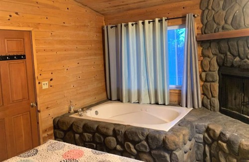 The Village Cabin | Cozy Lake-View Lodge #5 ( 2 BR near The Village)