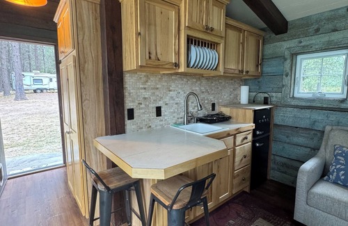 Sandpoint Cabin | Cozy Lakefront Cabin on Acreage with Dock, Disc Golf, Boat Launch & Lift