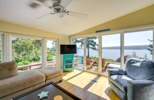 Langley House | Cozy Langley Retreat Water Views and Beach Access