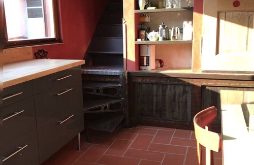 Barr House | Cozy, light-flooded cottage with a view of the Vosges Mountains