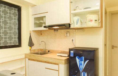Cikarang Apartment | Cozy Living and Tidy 1BR Meikarta Apartment By Travelio