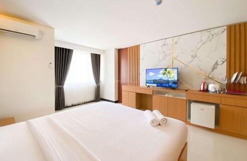 Semarang Apartment | Cozy Living Studio (No Kitchen) at Sentraland Semarang Apartment By Travelio