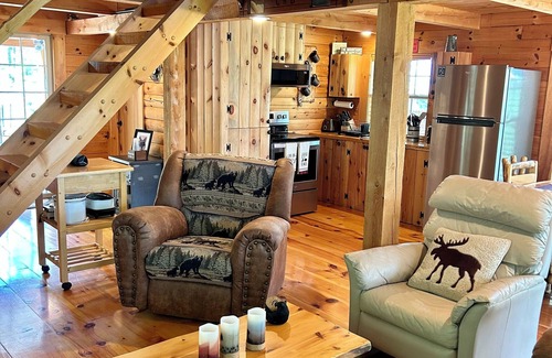 Spring Mills Cabin | Cozy Log Cabin/Penn State Football/20 Minutes to State College, PA