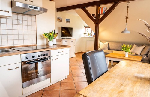 Born auf dem Darss Apartment | cozy modern apartment Boddenblick in country style