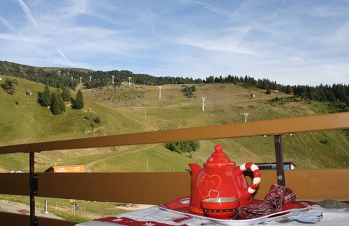 Chamrousse Apartment | Cozy Mountain Chalet Apartment, South-Facing Balcony, Ski-In/Ski-Out