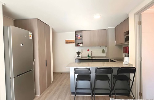 Nunoa Apartment | Cozy Ñuñoa apartment with garden. 2 bedrooms and 2 bathrooms next to Estadio Nacional.