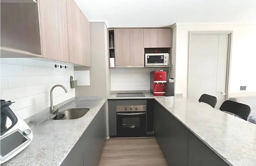 Nunoa Apartment | Cozy Ñuñoa apartment with garden. 2 bedrooms and 2 bathrooms next to Estadio Nacional.