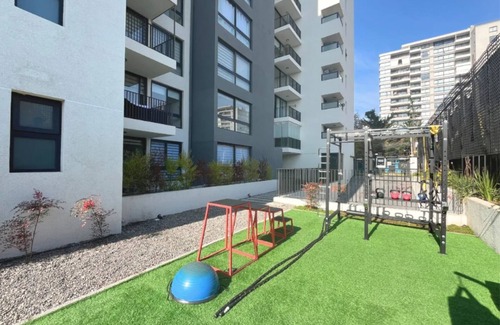 Nunoa Apartment | Cozy Ñuñoa apartment with garden. 2 bedrooms and 2 bathrooms next to Estadio Nacional.