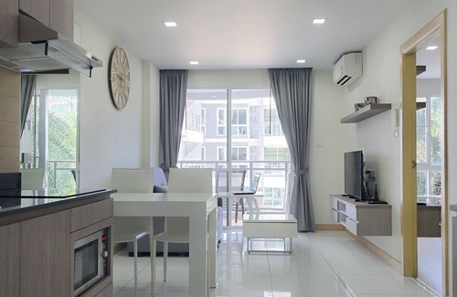 Na Chom Thian Condo | Cozy One-Bedroom with Pool View Super Wi-fi 5G ★