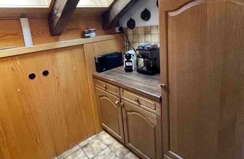 Gampel Apartment | Cozy penthouse in Swiss Chalet Style