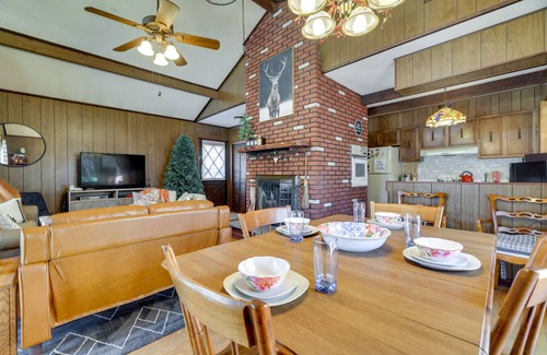 Locust Lake Village Cottage | Cozy Pocono Lake Cottage w/Fire Pit + Ping Pong!