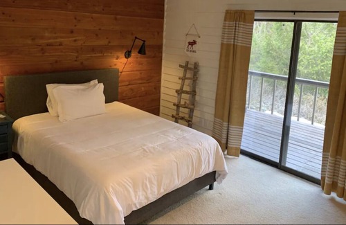 Whitefish Apartment | Cozy remodeled w fireplace/ big decks/ views