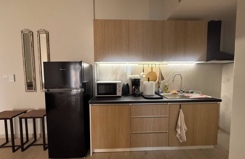 Attiki Apartment | Cozy, renovated flat in Athens in 1950s townhouse. With veranda and garden!