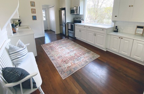 Spokane House | Cozy restored farmhouse on the river! Hot tub, wildlife and trails to explore!
