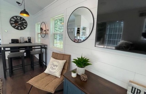 Park Falls House | Cozy Riverside Retreat | Sauna + Deck