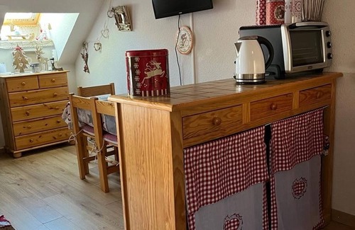 Saint-Francois-Longchamp Apartment | Cozy studio for 5 people ski-in/ski-out with balcony