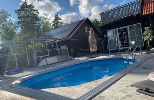 Upplands-Bro Municipality House | Cozy Stay near Stockholm with Pool and BBQ access