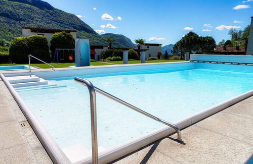 Capriasca Apartment | Cozy studio apartment in Sureggio Village with shared pool (SUREGGIO 2)