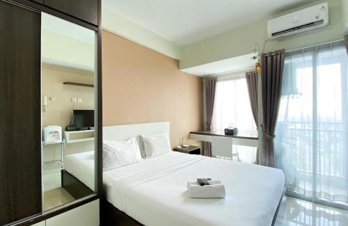 Bekasi Timur Apartment | Cozy Studio at 20th Floor Grand Dhika City Apartment By Travelio