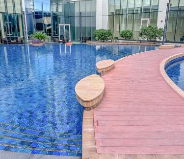 Manama Apartment | Cozy Studio in Bahrain Bay Waterfront