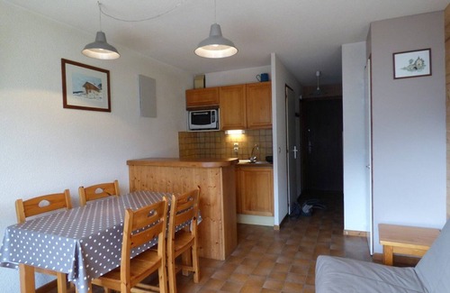 Le Grand-Bornand Apartment | Cozy studio with balcony, bus stop at 50m