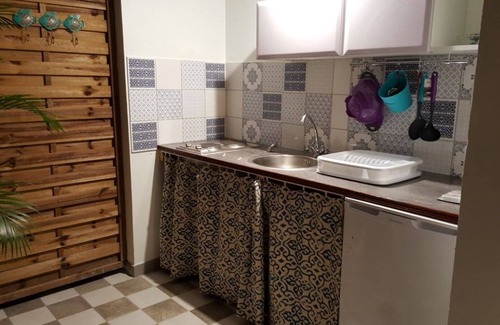Le Vauclin Apartment | Cozy studio with beautiful terrace overlooking the sea and garden